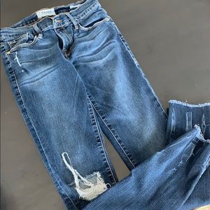 Frame Denim cropped skinny jeans, Size 24